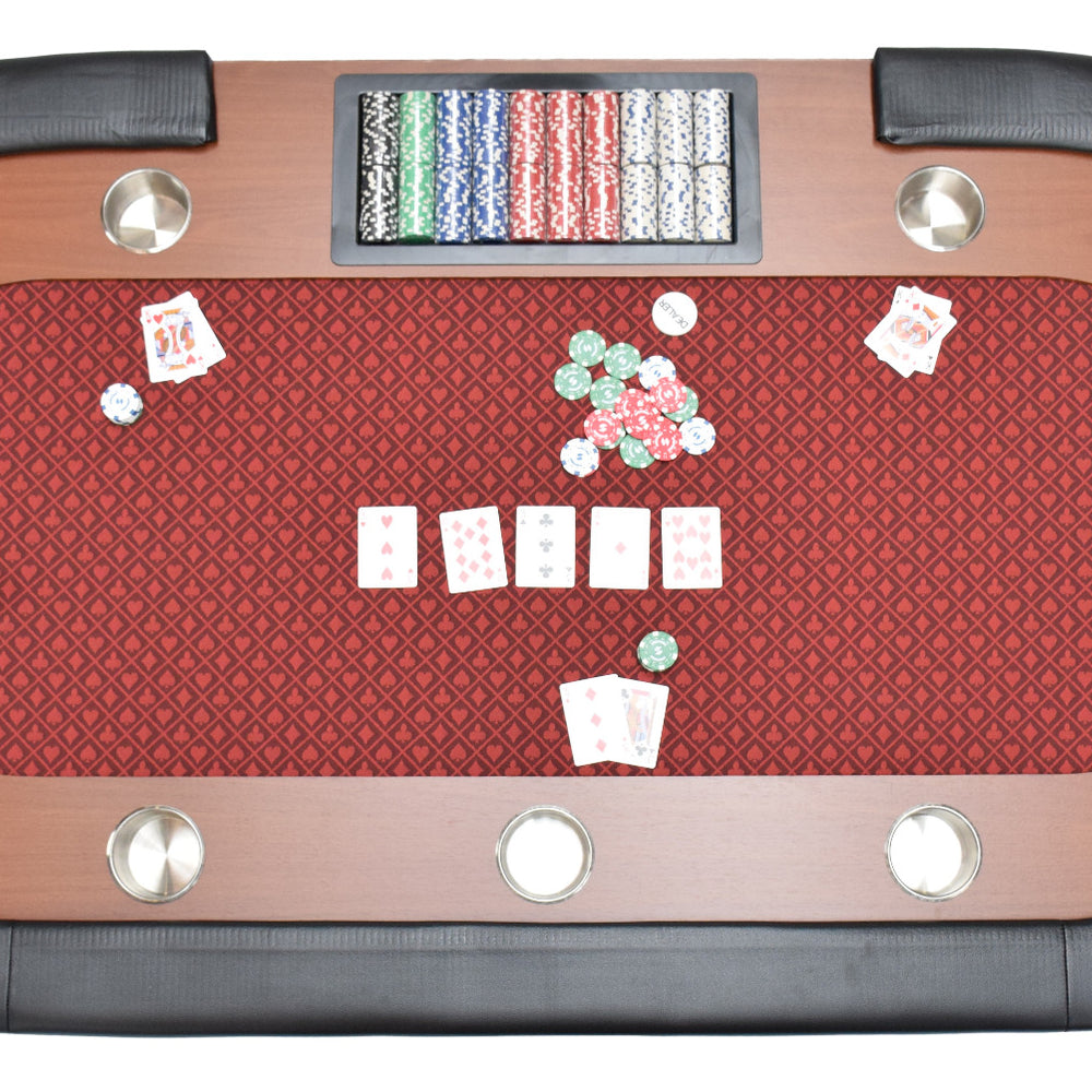 
                  
                    NORTH Pokertafel Nevada 10 personen Rood
                  
                