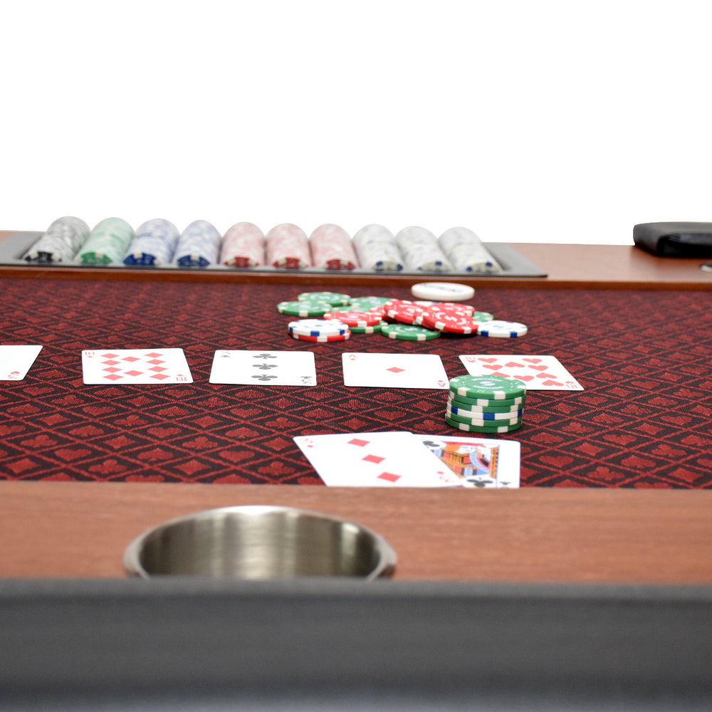 
                  
                    NORTH Pokertafel Nevada 10 personen Rood
                  
                