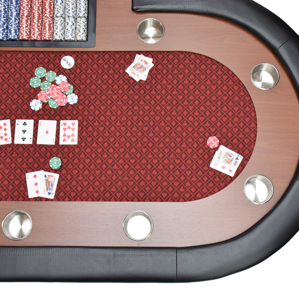 
                  
                    NORTH Pokertafel Nevada 10 personen Rood
                  
                