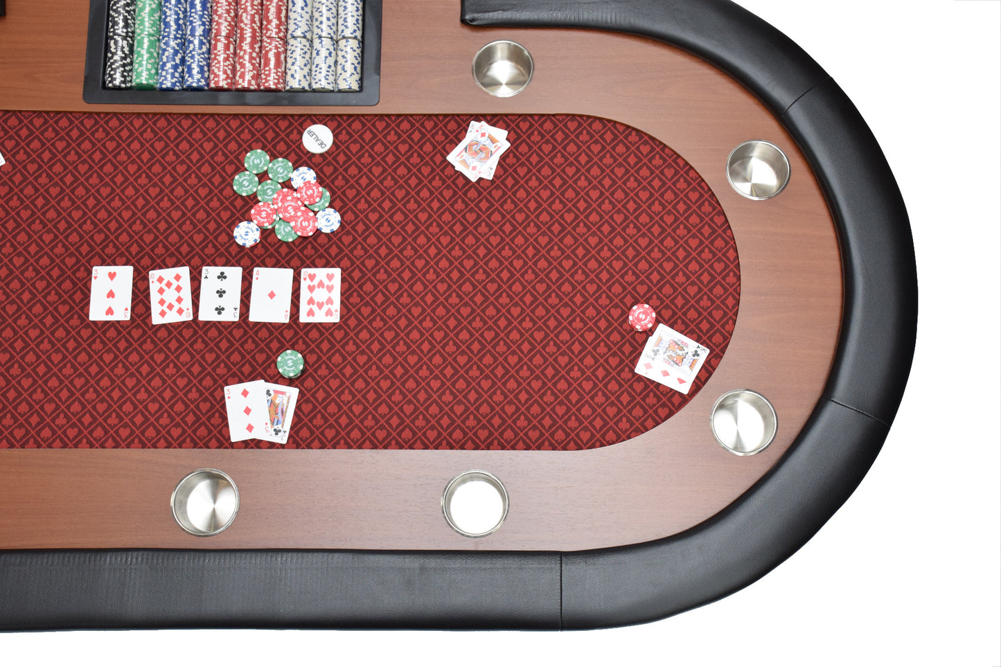 
                  
                    NORTH Pokertafel Nevada 10 personen Rood
                  
                