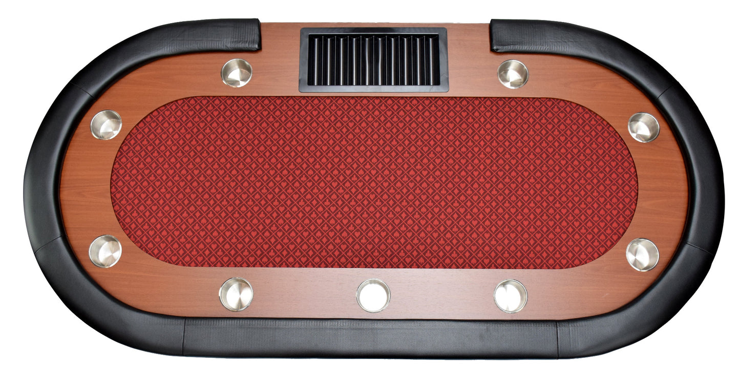 
                  
                    NORTH Pokertafel Nevada 10 personen Rood
                  
                