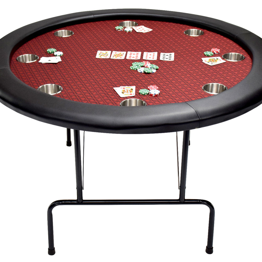 
                  
                    NORTH Ronde Pokertafel Texas 8 Personen Rood
                  
                