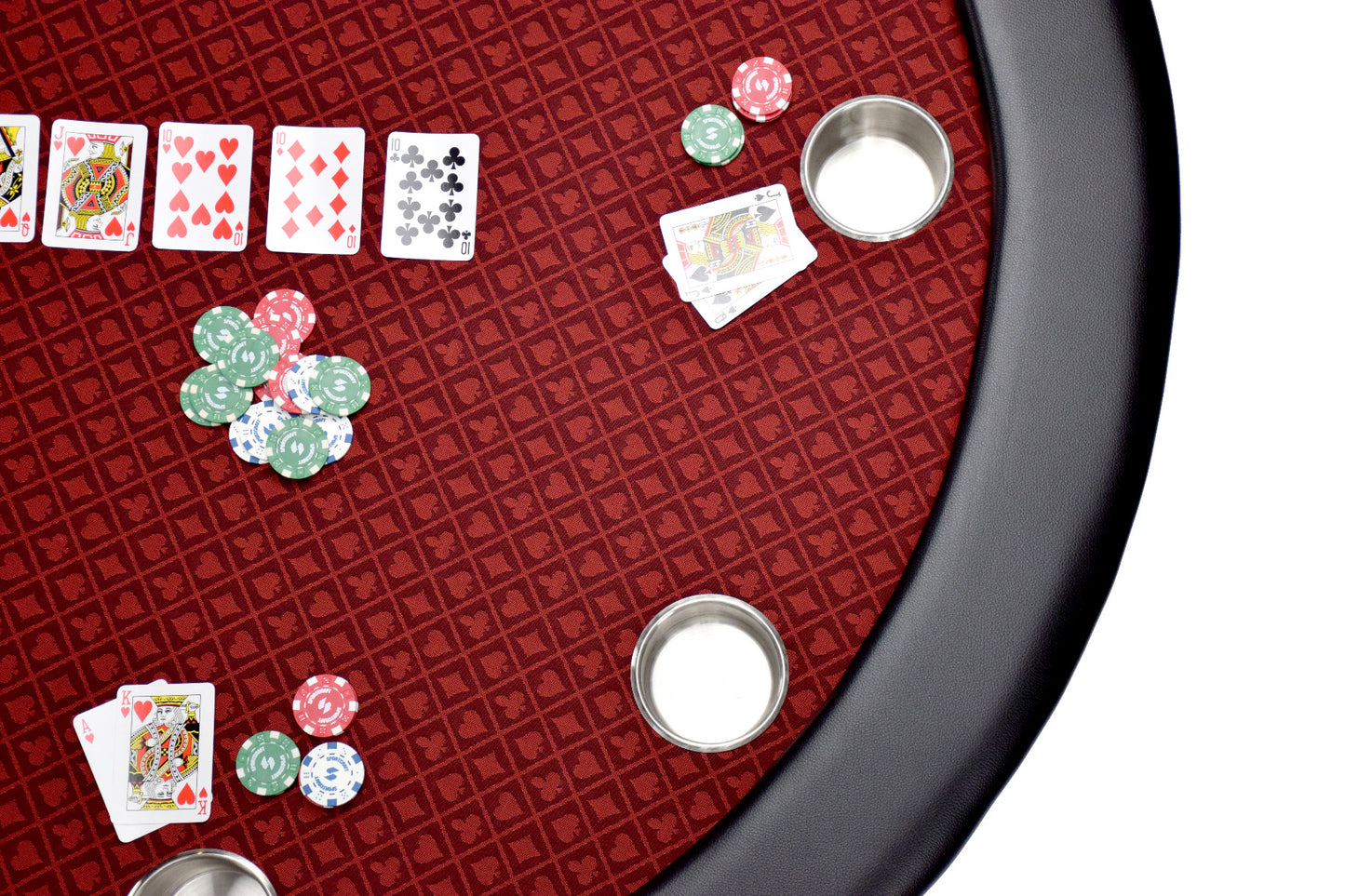 
                  
                    NORTH Ronde Pokertafel Texas 8 Personen Rood
                  
                