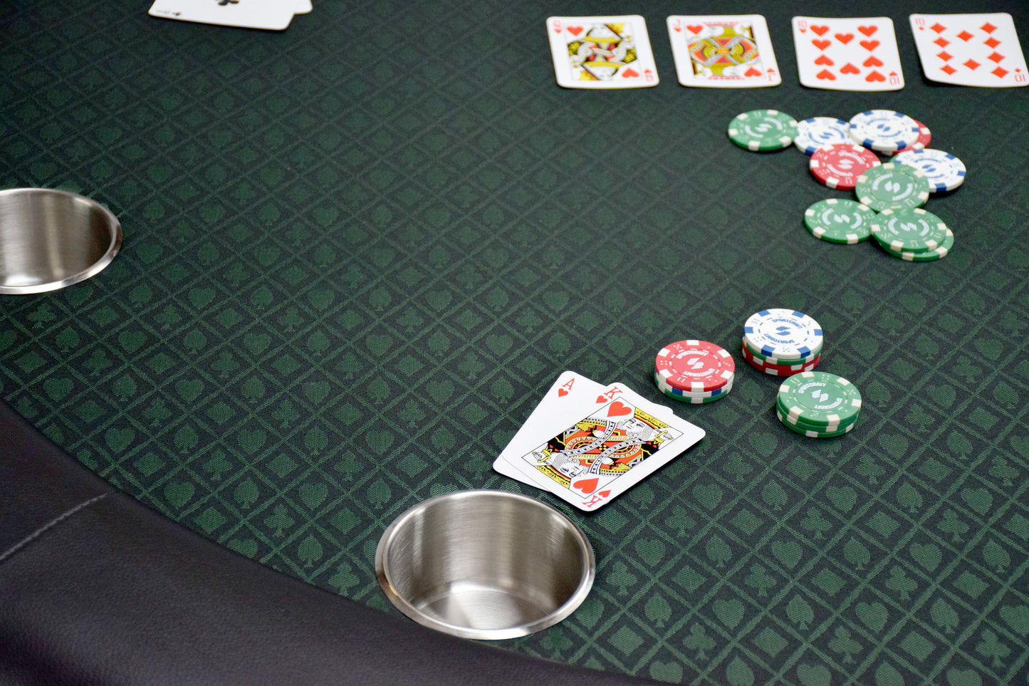
                  
                    NORTH Ronde Pokertafel Texas 8 Personen Groen
                  
                