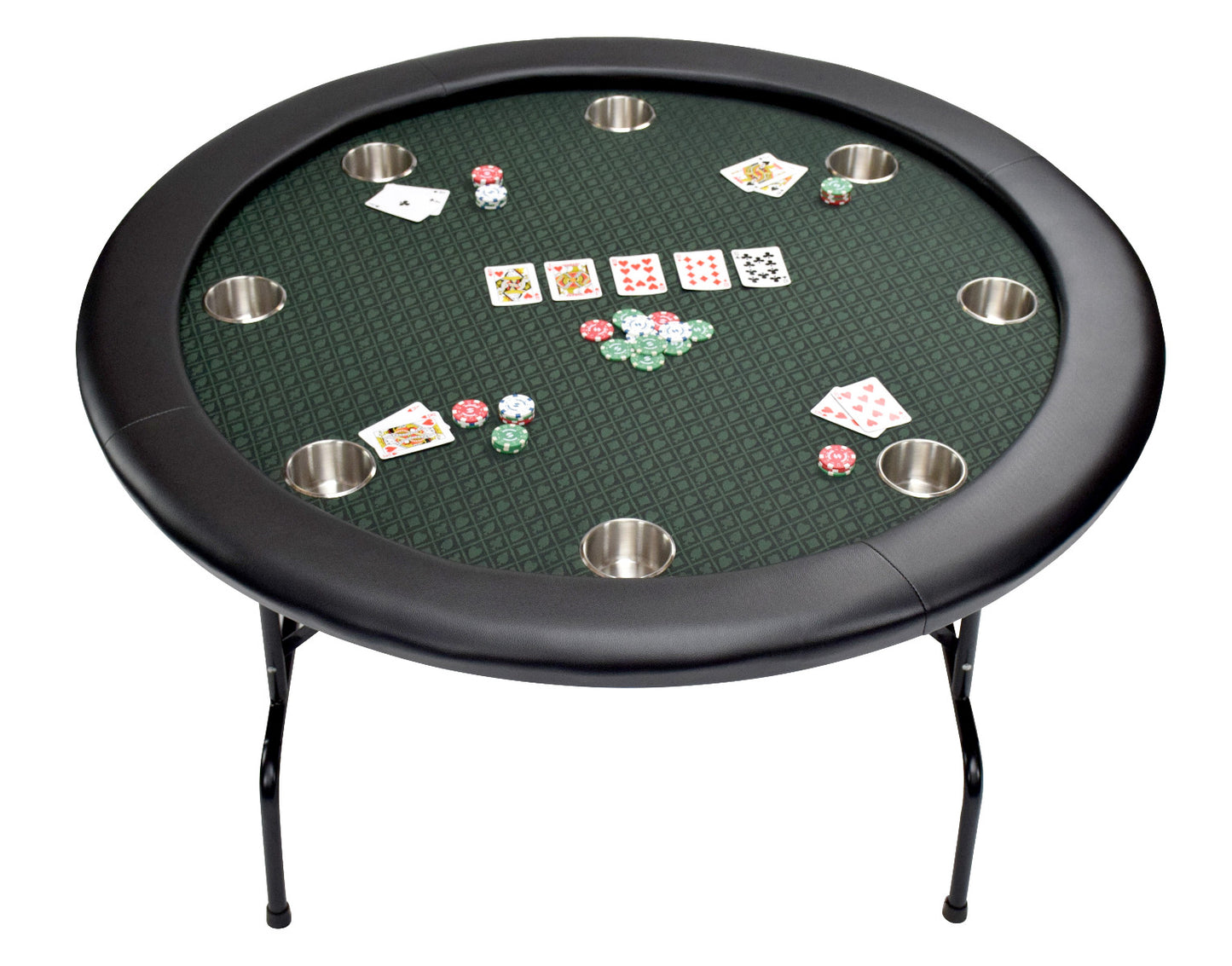 
                  
                    NORTH Ronde Pokertafel Texas 8 Personen Groen
                  
                