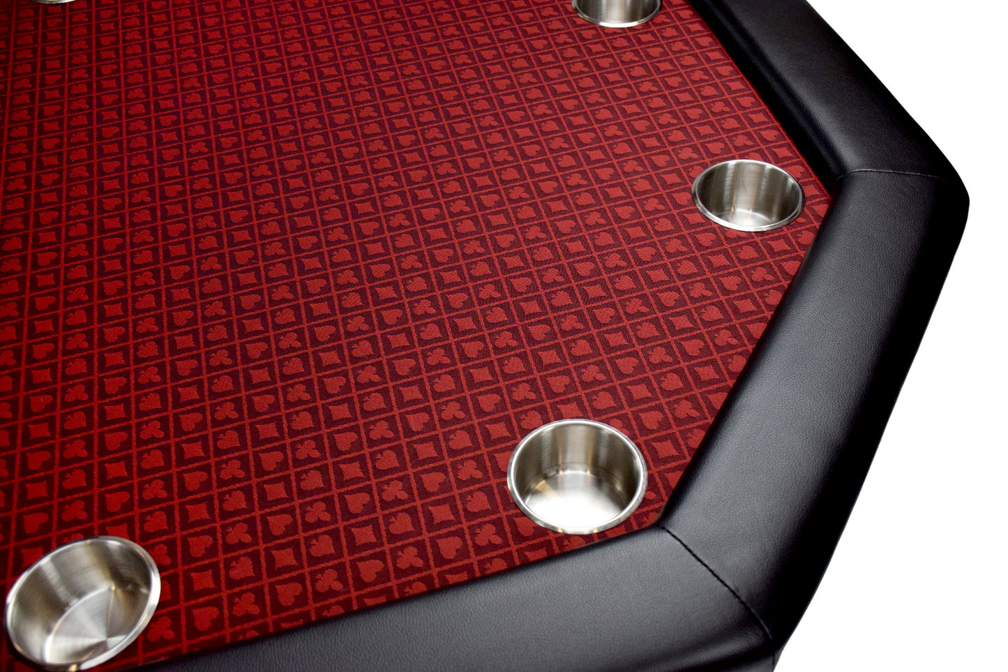 
                  
                    NORTH Octagon Pokertafel Texas 8 Personen Rood
                  
                