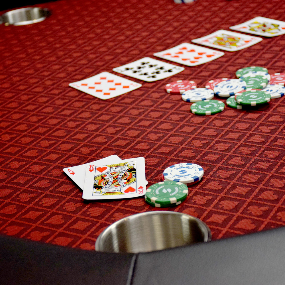 
                  
                    NORTH Octagon Pokertafel Texas 8 Personen Rood
                  
                