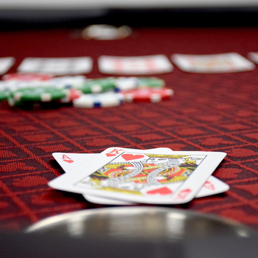 
                  
                    NORTH Octagon Pokertafel Texas 8 Personen Rood
                  
                