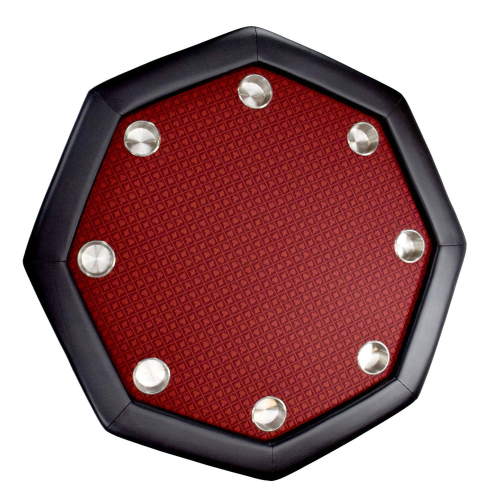 
                  
                    NORTH Octagon Pokertafel Texas 8 Personen Rood
                  
                