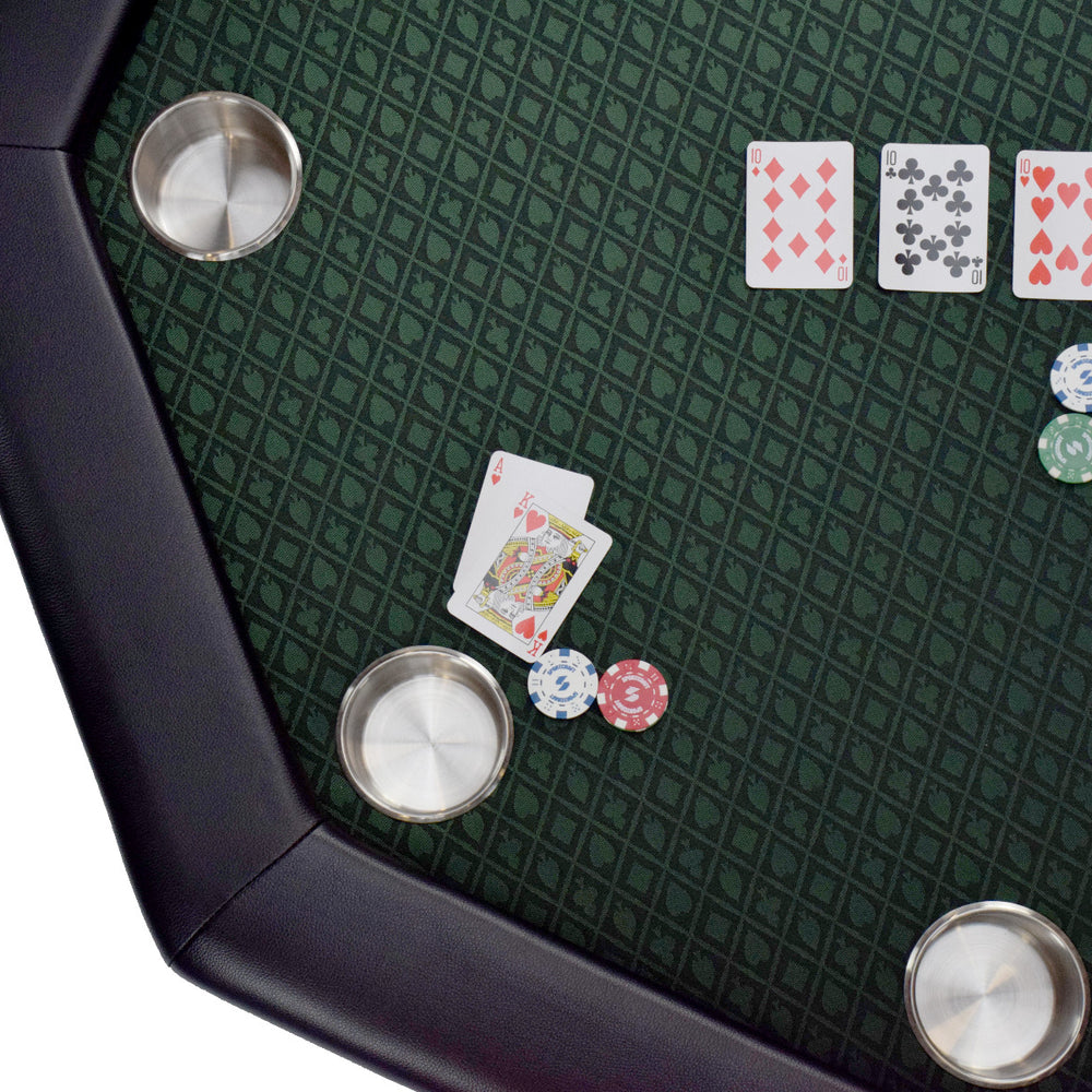 
                  
                    NORTH Octagon Pokertafel Texas 8 Personen Groen
                  
                