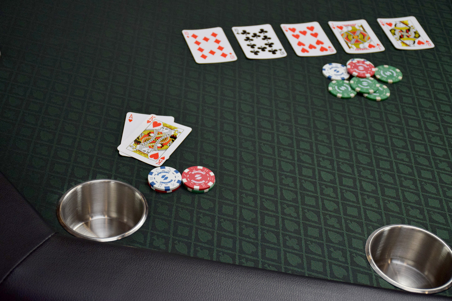 
                  
                    NORTH Octagon Pokertafel Texas 8 Personen Groen
                  
                