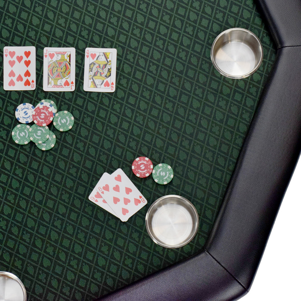
                  
                    NORTH Octagon Pokertafel Texas 8 Personen Groen
                  
                