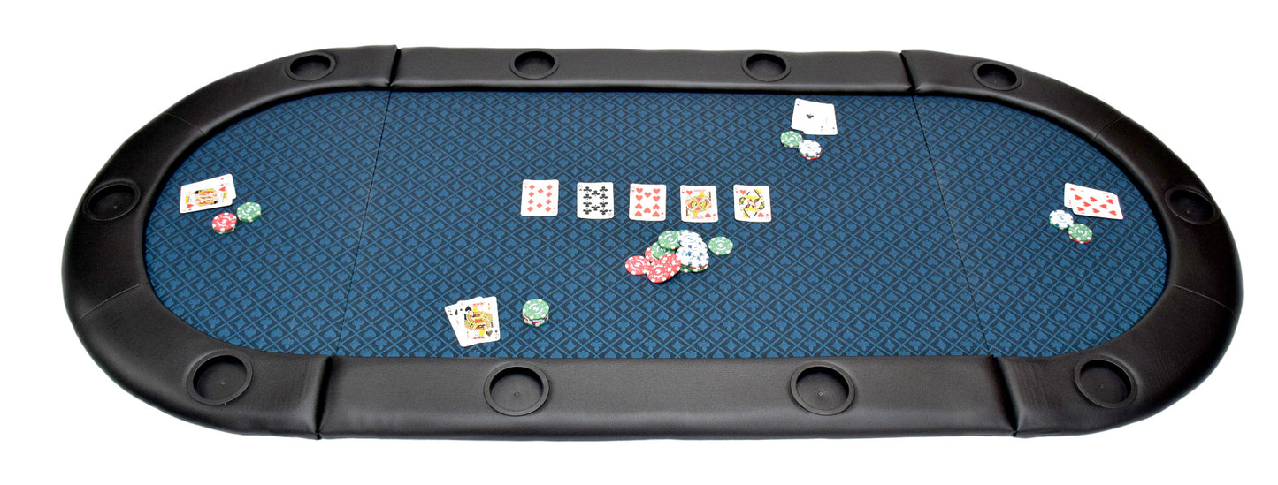 
                  
                    NORTH Tabletop Pokertafel 10 Personen Blauw
                  
                