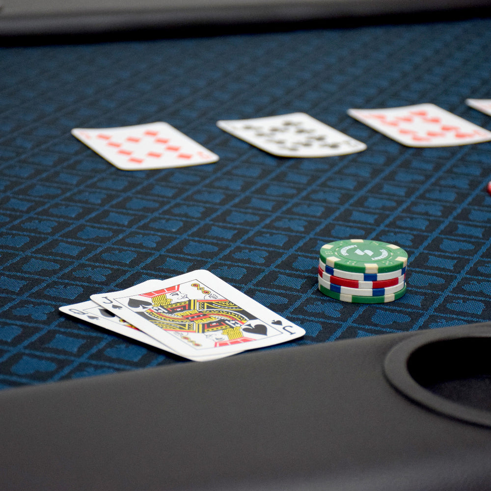 
                  
                    NORTH Tabletop Pokertafel 10 Personen Blauw
                  
                