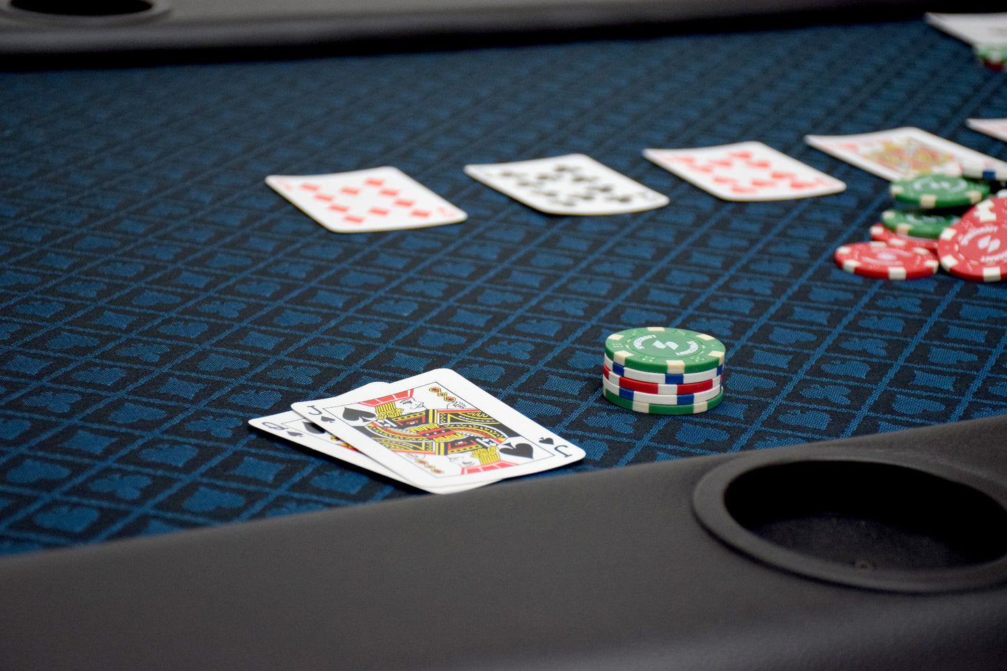 
                  
                    NORTH Tabletop Pokertafel 10 Personen Blauw
                  
                