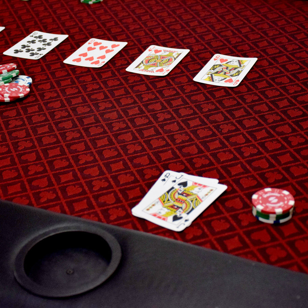 
                  
                    NORTH Tabletop Pokertafel 10 Personen Rood
                  
                