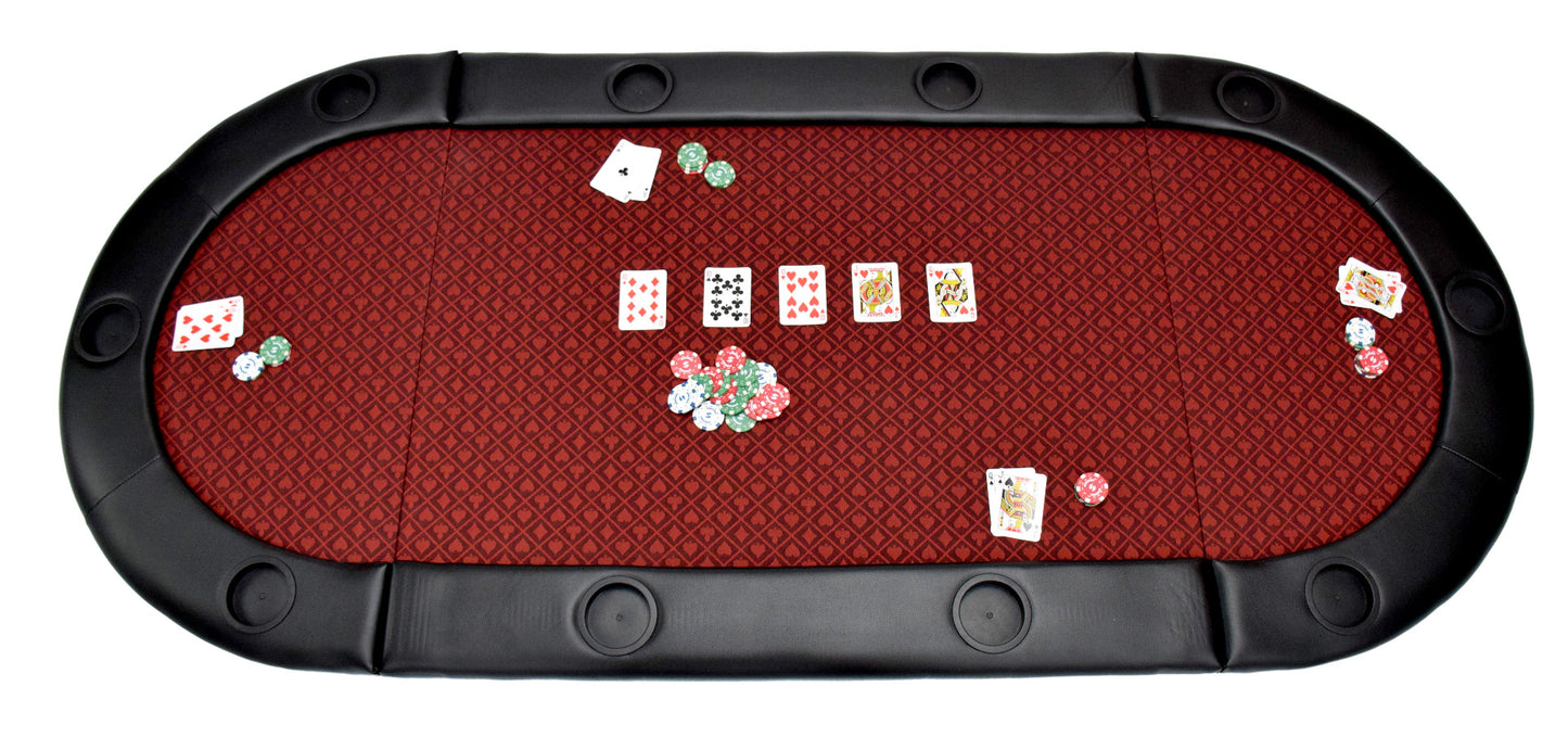 
                  
                    NORTH Tabletop Pokertafel 10 Personen Rood
                  
                