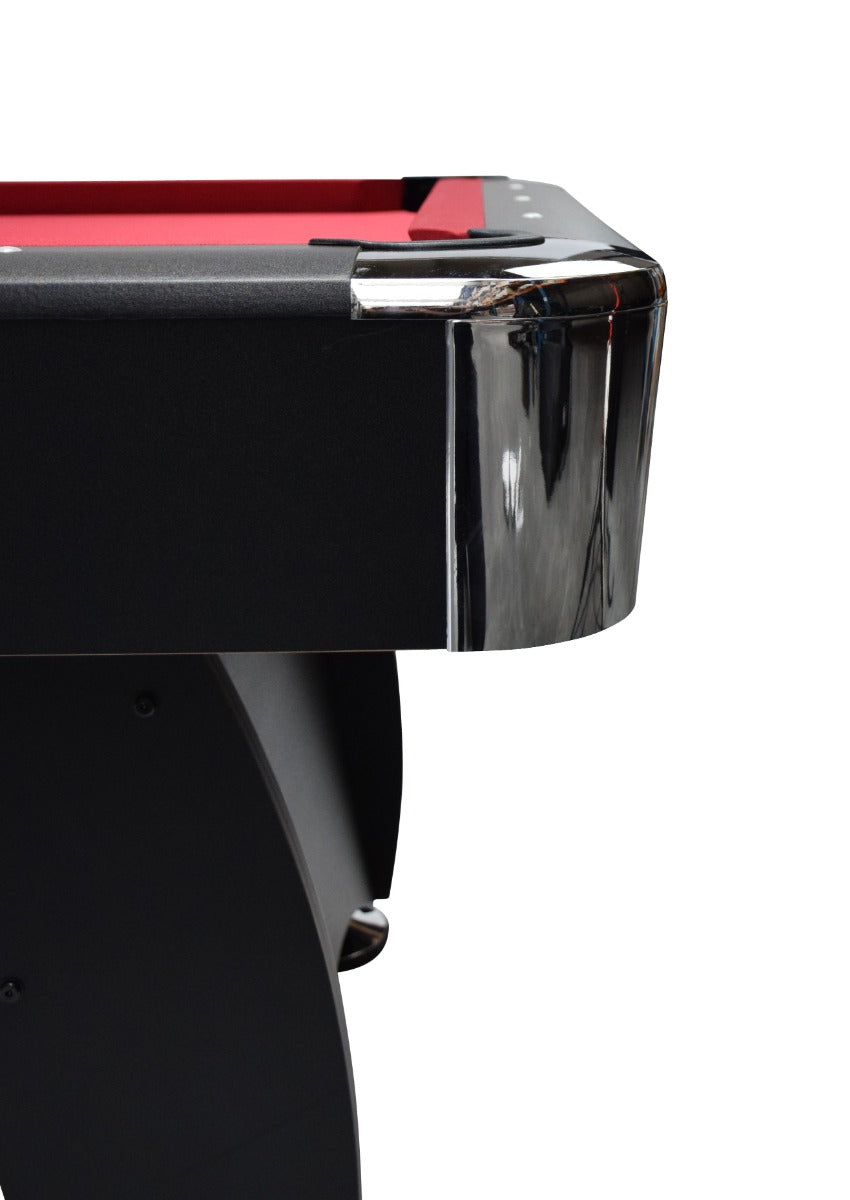 
                  
                    NORTH Table de billard Gardone 8 pieds noir/rouge
                  
                
