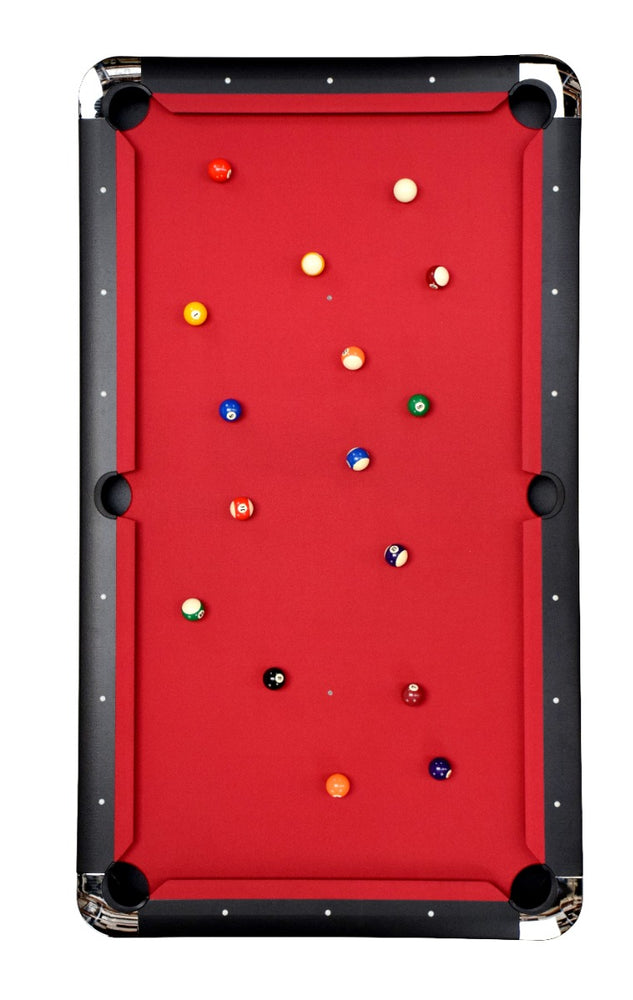 
                  
                    NORTH Table de billard Gardone 8 pieds noir/rouge
                  
                