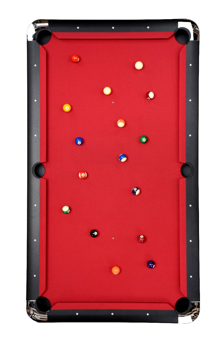 
                  
                    NORTH Table de billard Gardone 8 pieds noir/rouge
                  
                