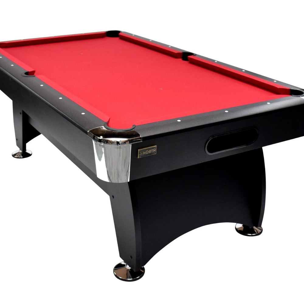
                  
                    NORTH Table de billard Gardone 7 pieds noir/rouge
                  
                