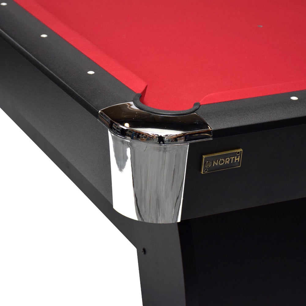 
                  
                    NORTH Table de billard Gardone 7 pieds noir/rouge
                  
                