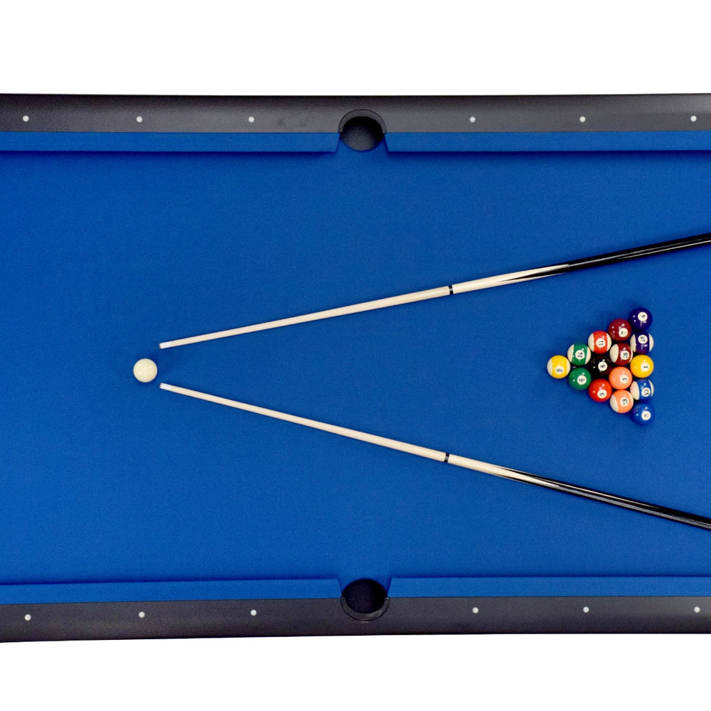 
                  
                    NORTH Table de billard Gardone 7 pieds noir/bleu
                  
                