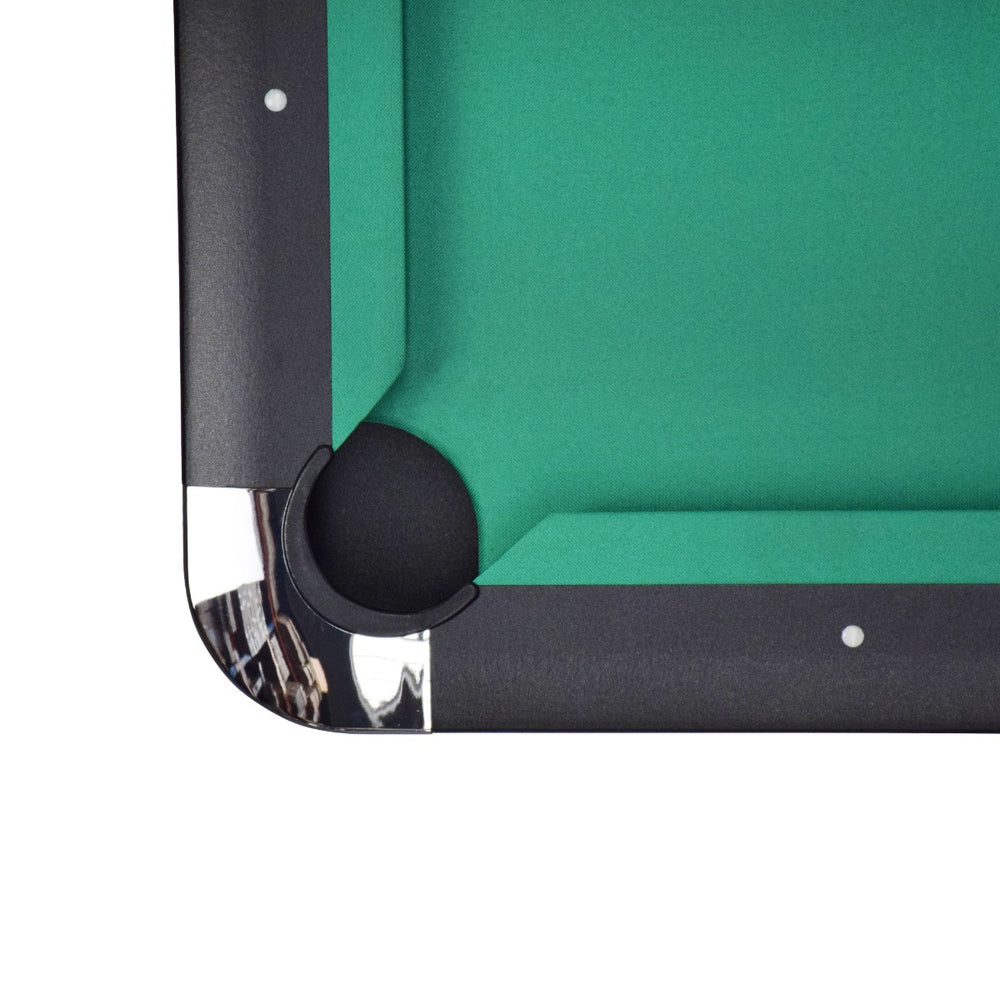 
                  
                    NORTH Table de billard Gardone 7 pieds noir/vert
                  
                