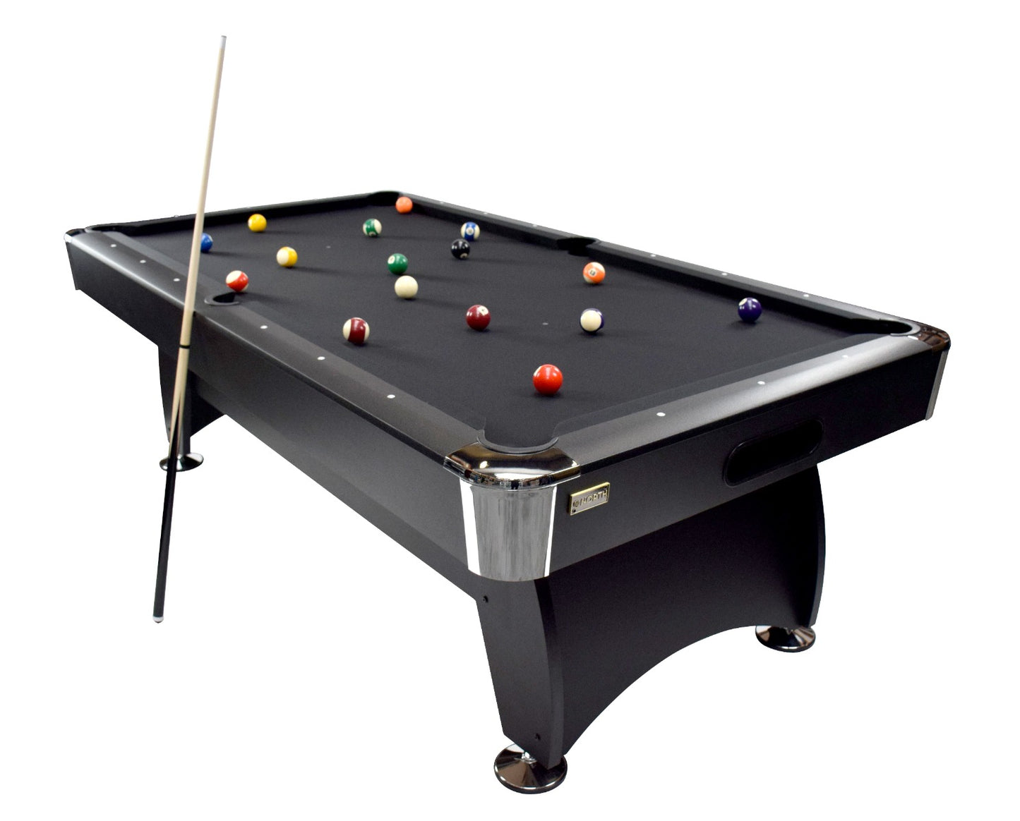 
                  
                    NORTH Table de billard Gardone 7 pieds noir/noir
                  
                