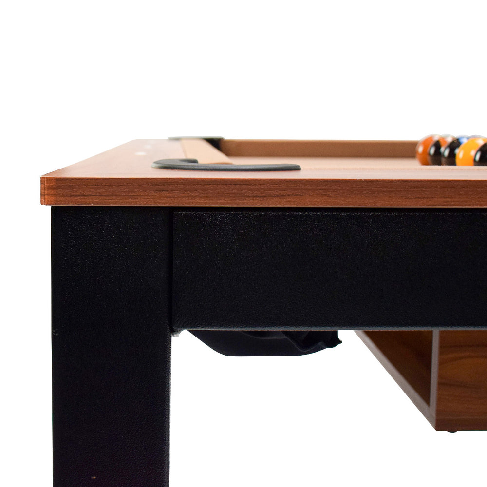 
                  
                    NORTH Table de billard / table de salle à manger combinée Essence noir/noyer 7 pieds
                  
                