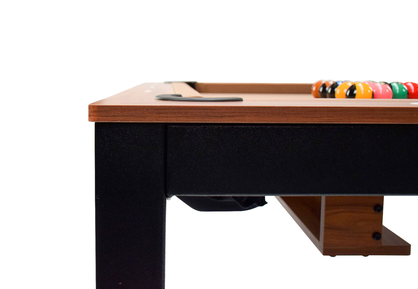 
                  
                    NORTH Table de billard / table de salle à manger combinée Essence noir/noyer 7 pieds
                  
                