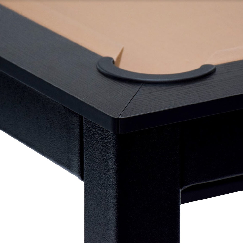 
                  
                    NORTH Table de billard / table de salle à manger combinée Essence noir / noir 7 pieds
                  
                
