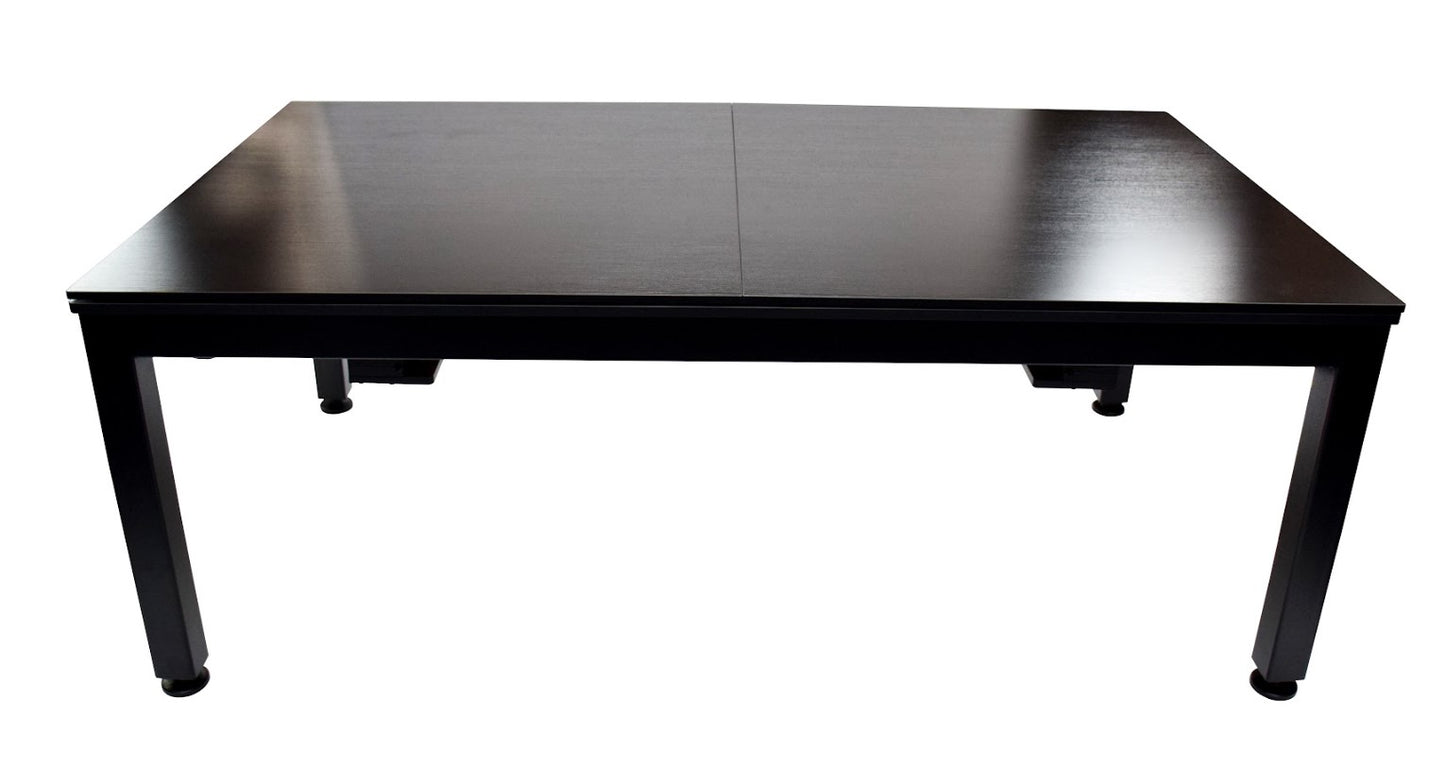 
                  
                    NORTH Table de billard / table de salle à manger combinée Essence noir / noir 7 pieds
                  
                