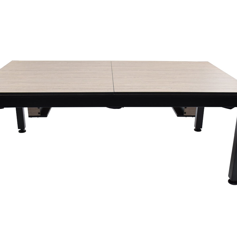 
                  
                    NORTH Table de billard/table à manger combinée Essence noir/chêne 7 pieds
                  
                