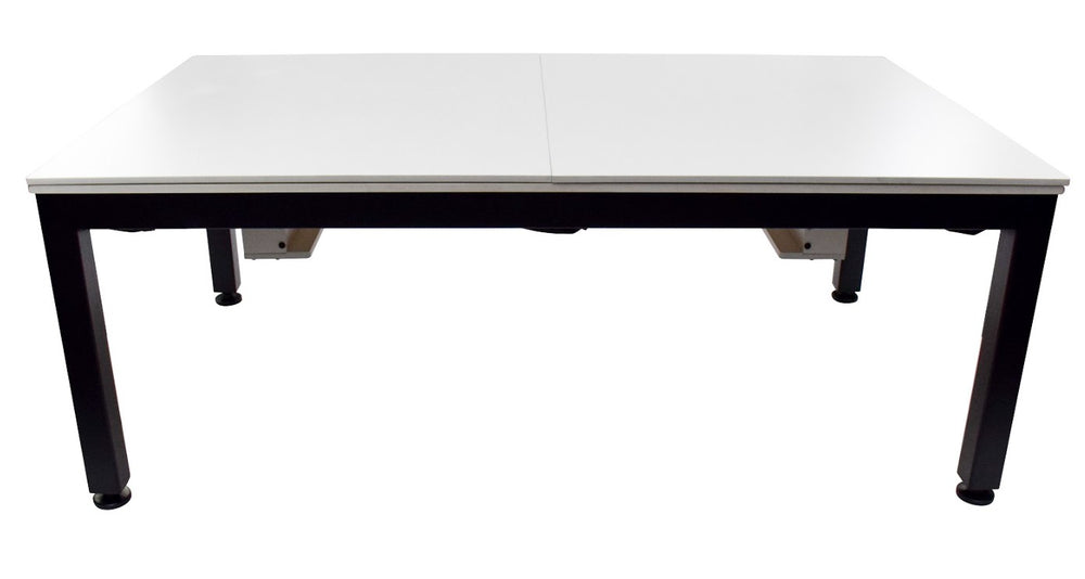 
                  
                    NORTH Table de billard / table de salle à manger combinée Essence noir / blanc 7 pieds
                  
                