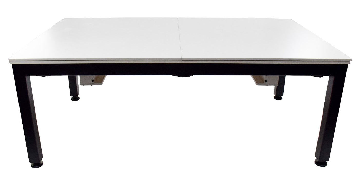 
                  
                    NORTH Table de billard / table de salle à manger combinée Essence noir / blanc 7 pieds
                  
                