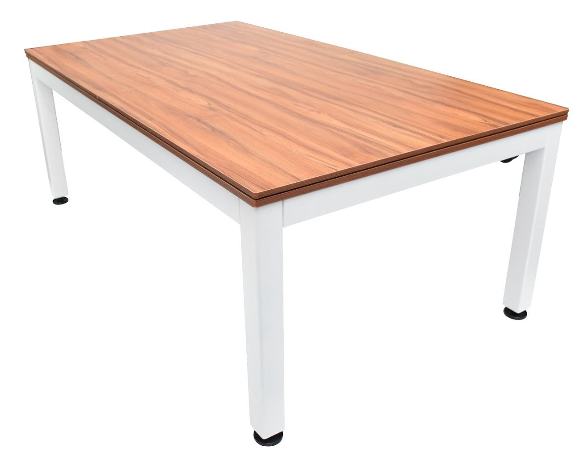 
                  
                    NORTH Table de billard / table de salle à manger combinée 7 pieds Essence blanc / noyer
                  
                