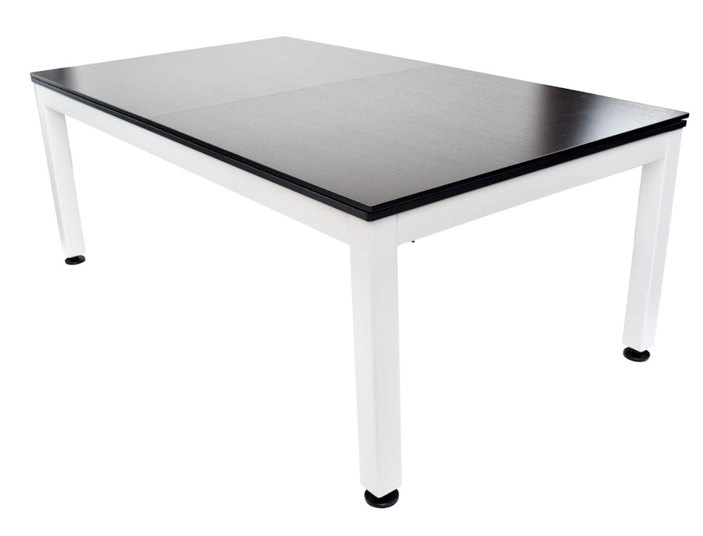 
                  
                    NORTH Table de billard / table de salle à manger combinée Essence blanc / noir 7 pieds
                  
                