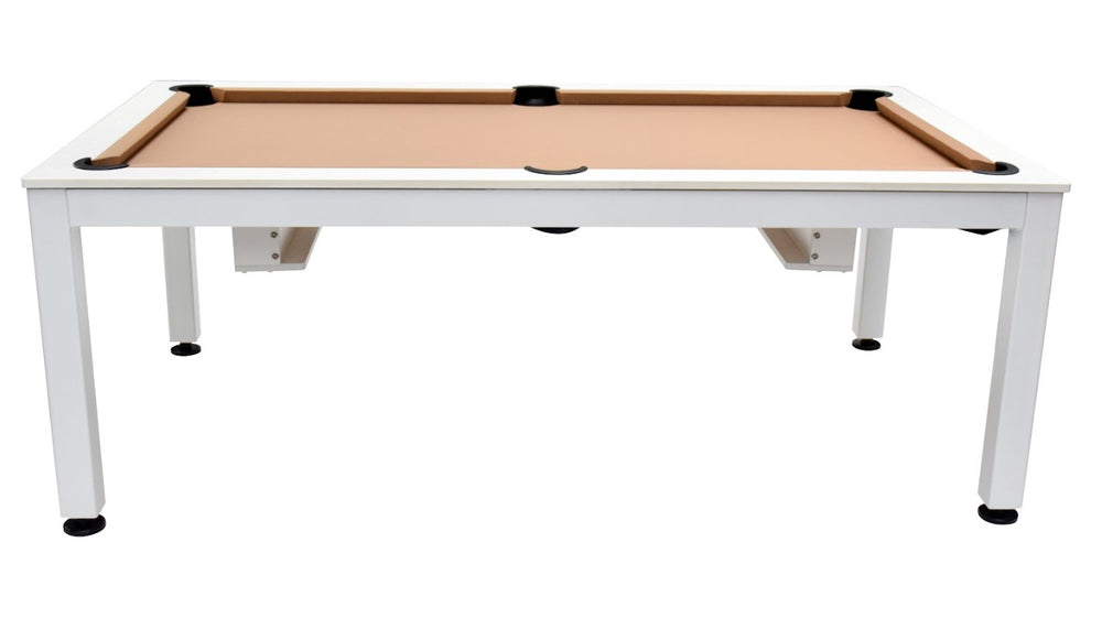 
                  
                    NORTH Table de billard / table de salle à manger combinée Essence blanc / blanc 7 pieds
                  
                