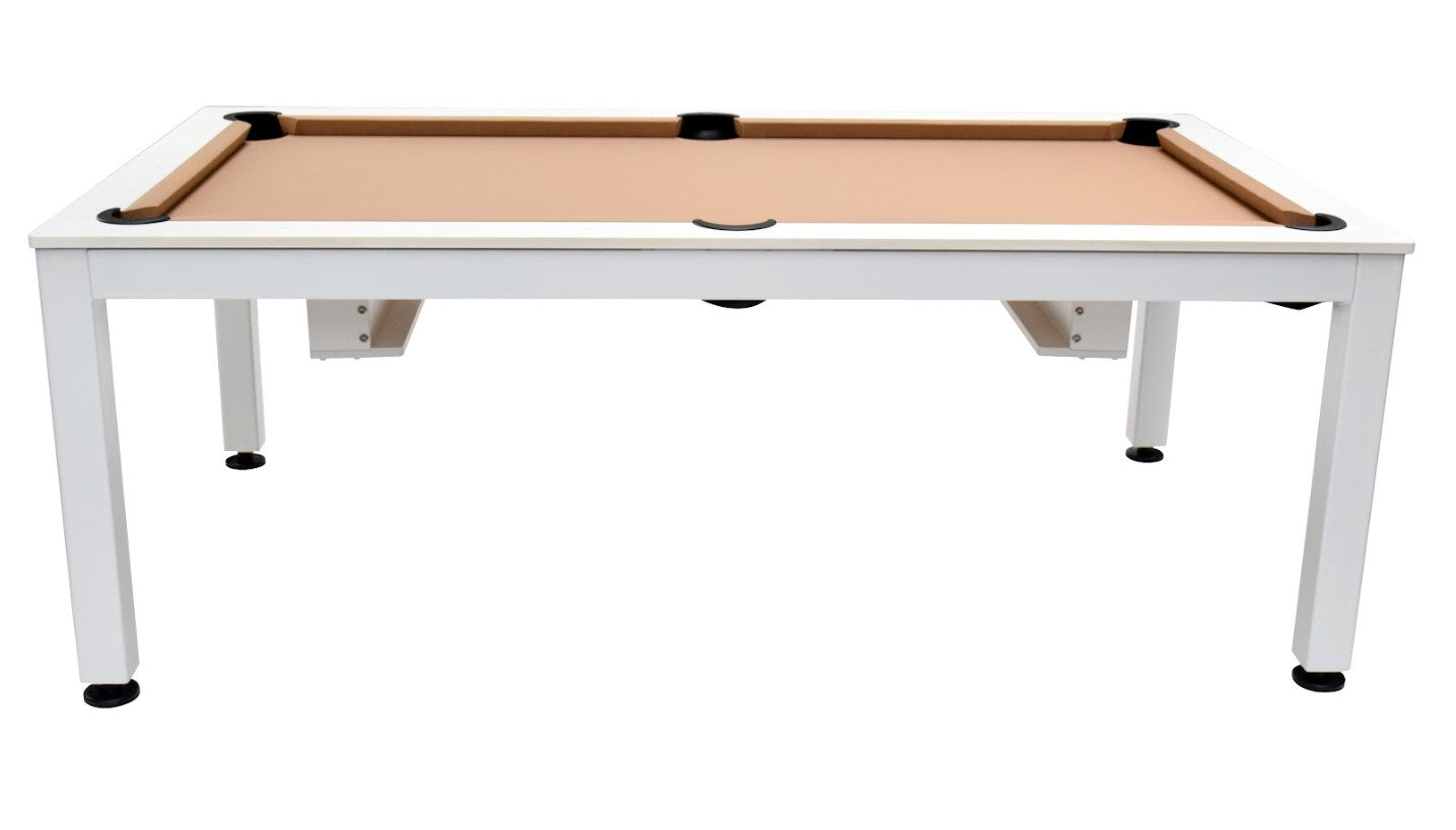 
                  
                    NORTH Table de billard / table de salle à manger combinée Essence blanc / blanc 7 pieds
                  
                