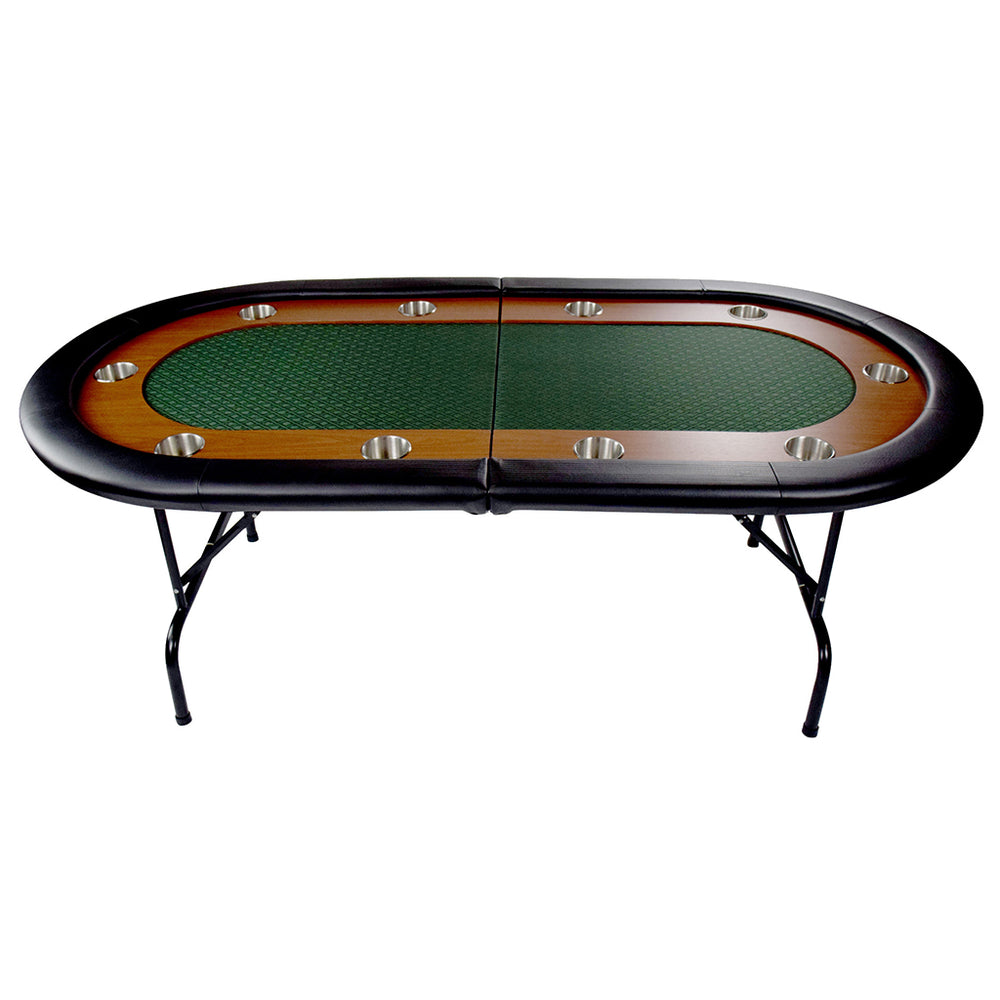 NORTH Pokertafel Foldy 10 Personen Groen