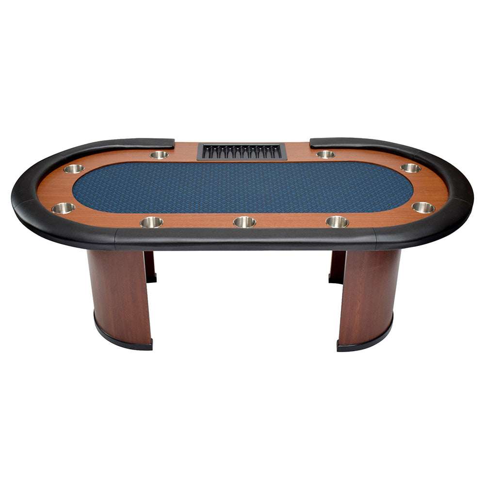 NORTH Pokertafel Nevada 10 Personen Blauw