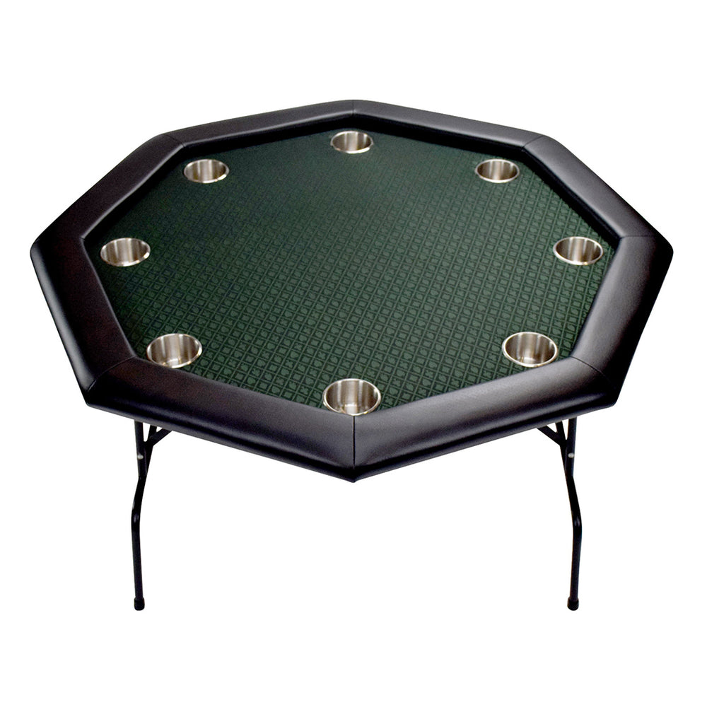 NORTH Octagon Pokertafel Texas 8 Personen Groen