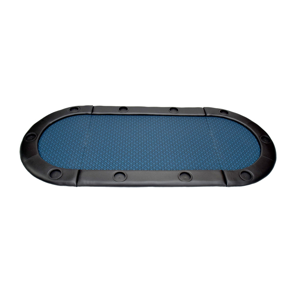 NORTH Tabletop Pokertafel 10 Personen Blauw