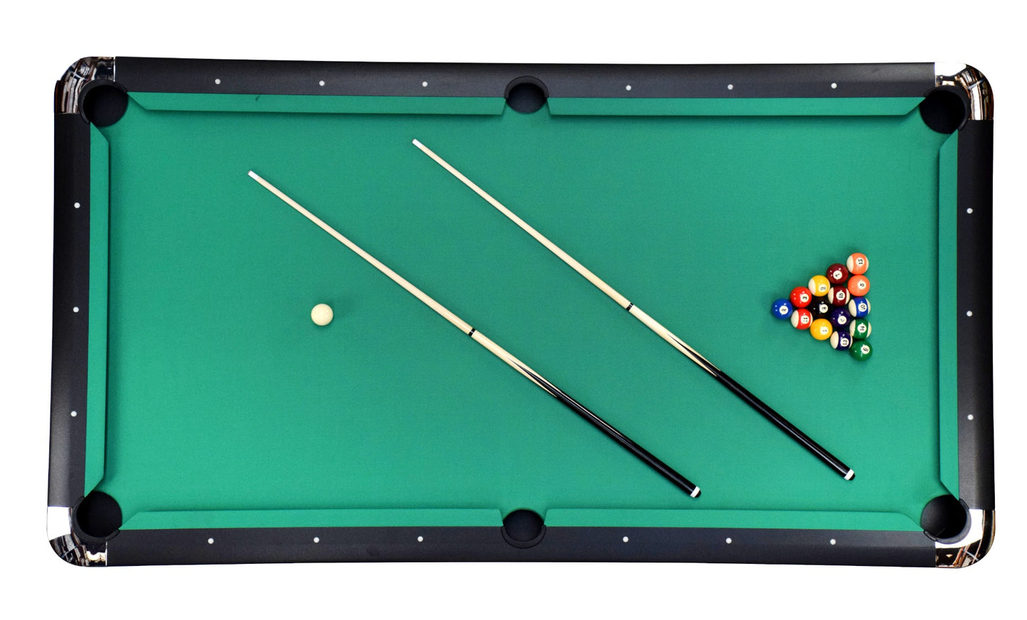 
                  
                    Table de billard NORTH Gardone 8 pieds noir/vert
                  
                