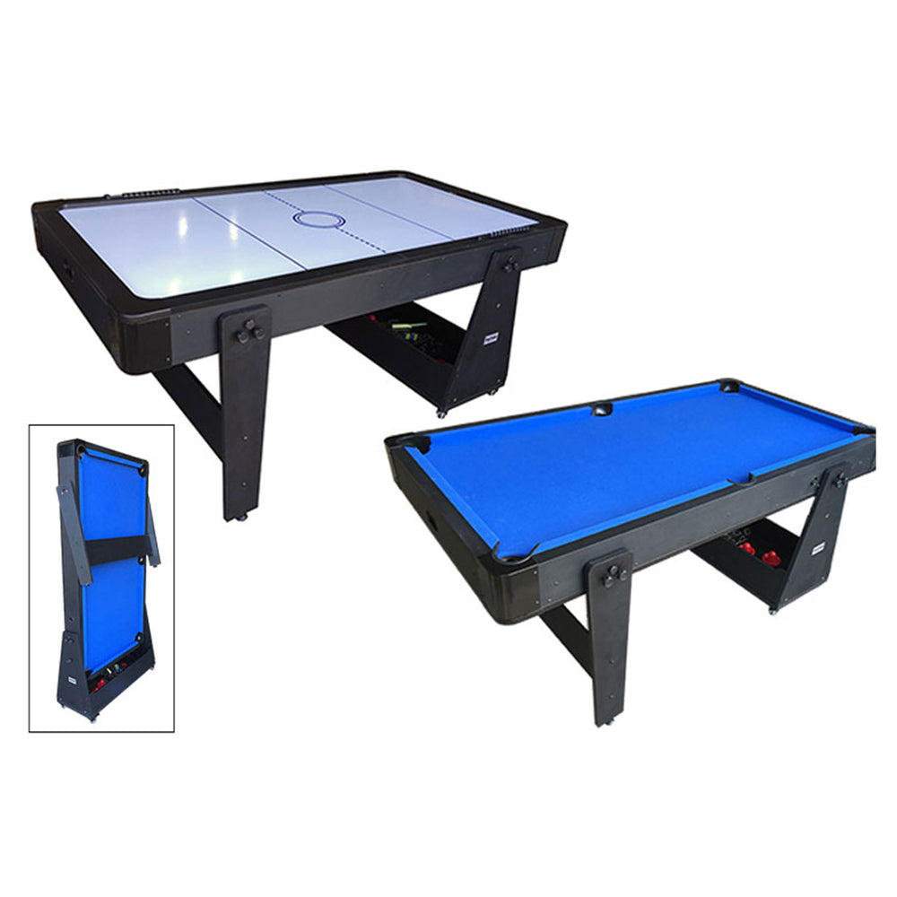 NORTH Table de hockey sur air / Table de billard Twist 2-1 Max