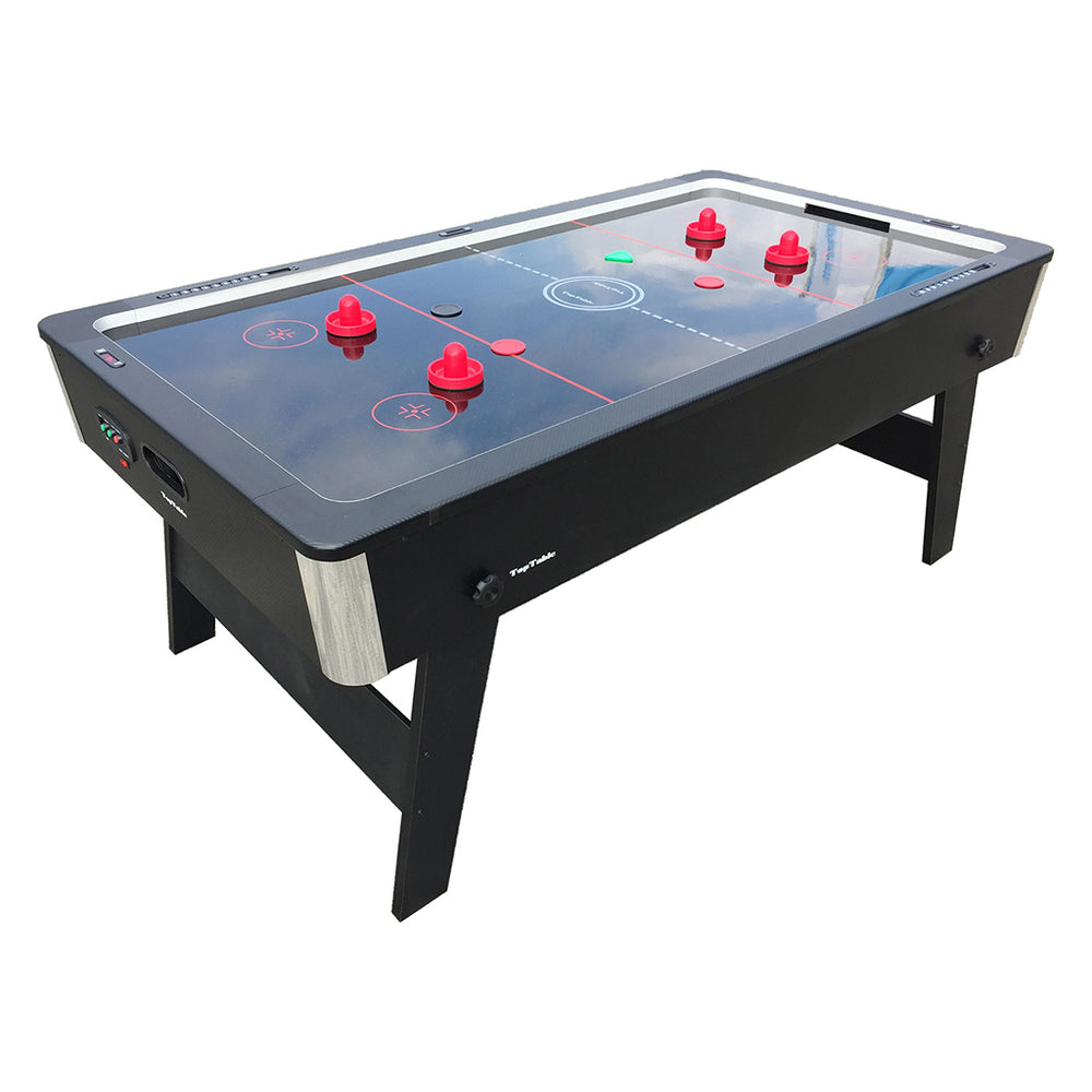 NORTH Airhockey Foldy-Carbon Noir-Gris (pliable) 6,5 pieds