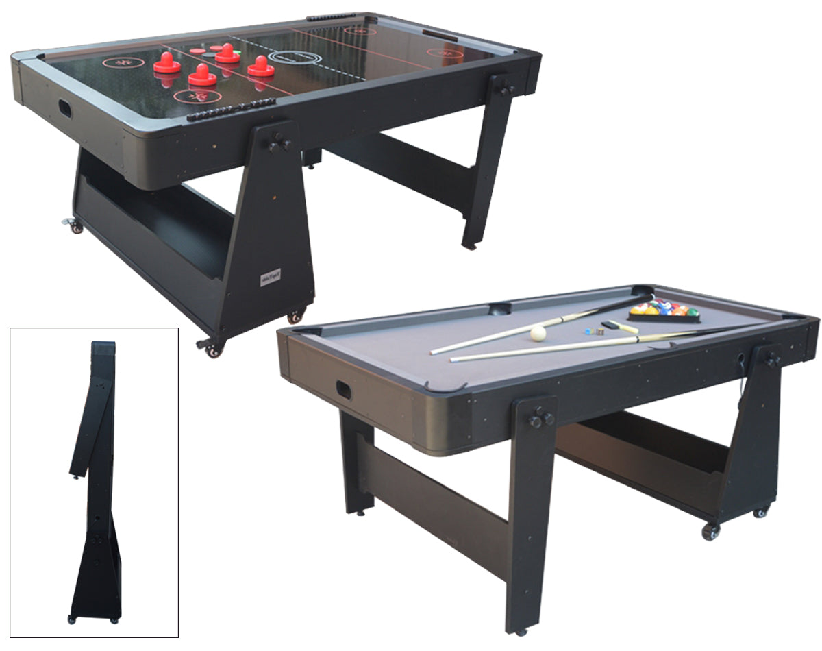 
                  
                    NORTH Air Hockey/Table de Billard Twist 2-1 Max Gris / Noir
                  
                
