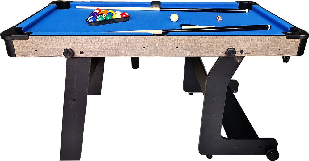 
                  
                    NORTH Table de billard pliable amusante en bois 5 pieds
                  
                